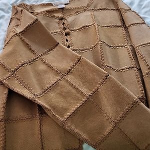 S.M.H. Brown/tan suede jacket